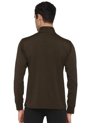 olive green printed track suit - 17474725 - Standard Image - 3