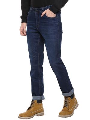 navy blue light washed denim jeans - 17474803 - Standard Image - 2