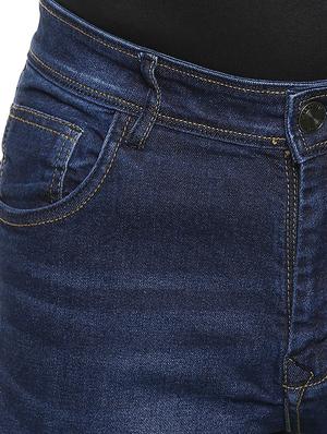 navy blue light washed denim jeans - 17474803 - Standard Image - 5