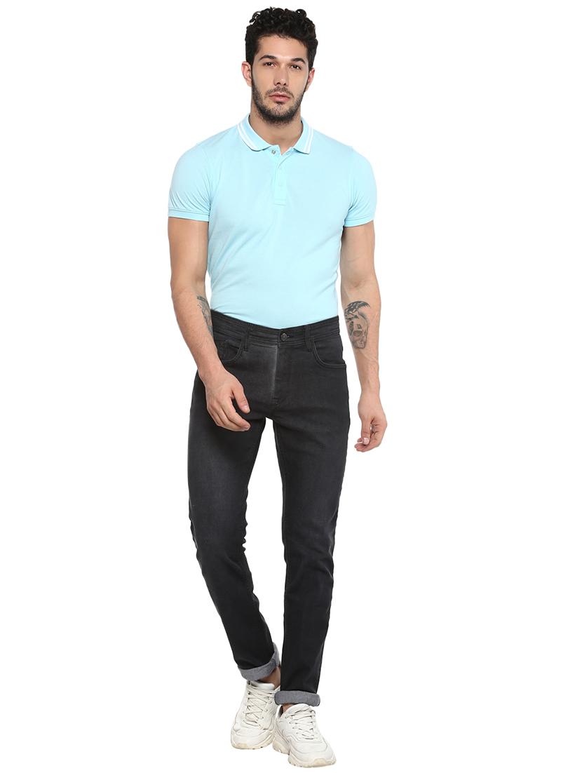 black light washed denim jeans - 17474812 - Zoom Image - 4