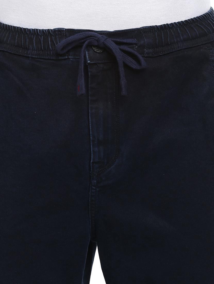 navy blue plain denim jeans - 17474816 - Zoom Image - 5