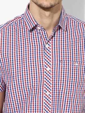 multi colored checkered casual shirt - 17474932 - Standard Image - 5