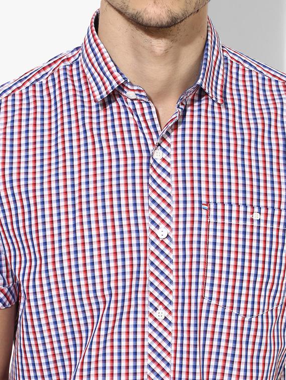 multi colored checkered casual shirt - 17474932 - Zoom Image - 5