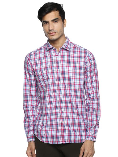 multi colored checkered casual shirt - 17474957 - Very Small Image - 1