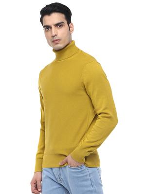 mustard solid pullover - 17474985 - Standard Image - 2