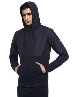 navy blue cut & sew sweatshirt - 17475006 - Standard Image - 2