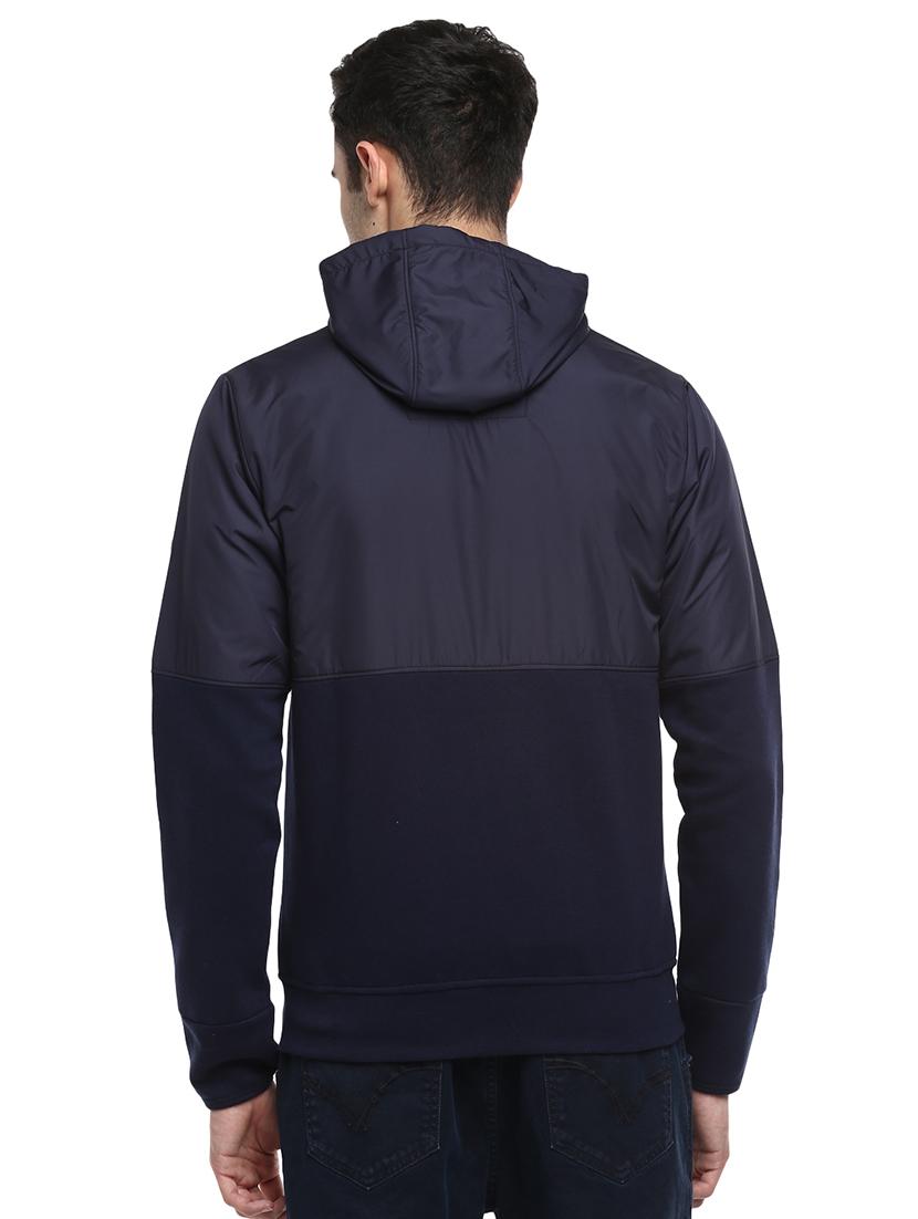 navy blue cut & sew sweatshirt - 17475006 - Zoom Image - 3