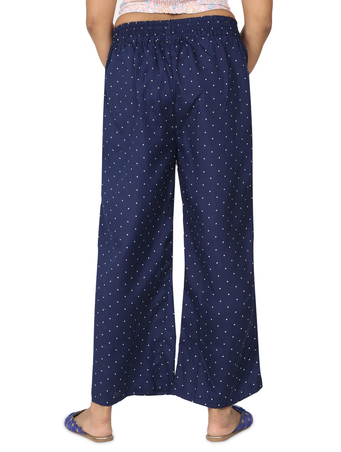 mid rise polka dot palazzo - 17475139 - Zoom Image - 3