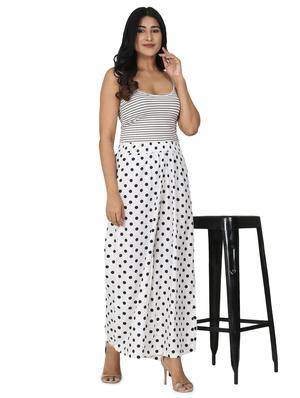 mid rise polka dot palazzo - 17475140 - Standard Image - 4