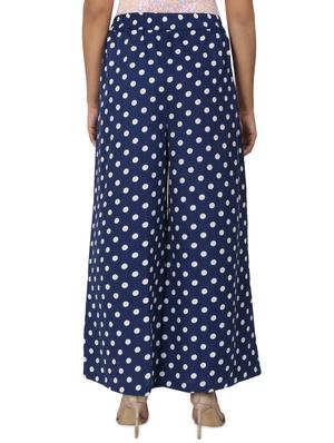 mid rise polka dot palazzo - 17475143 - Standard Image - 3