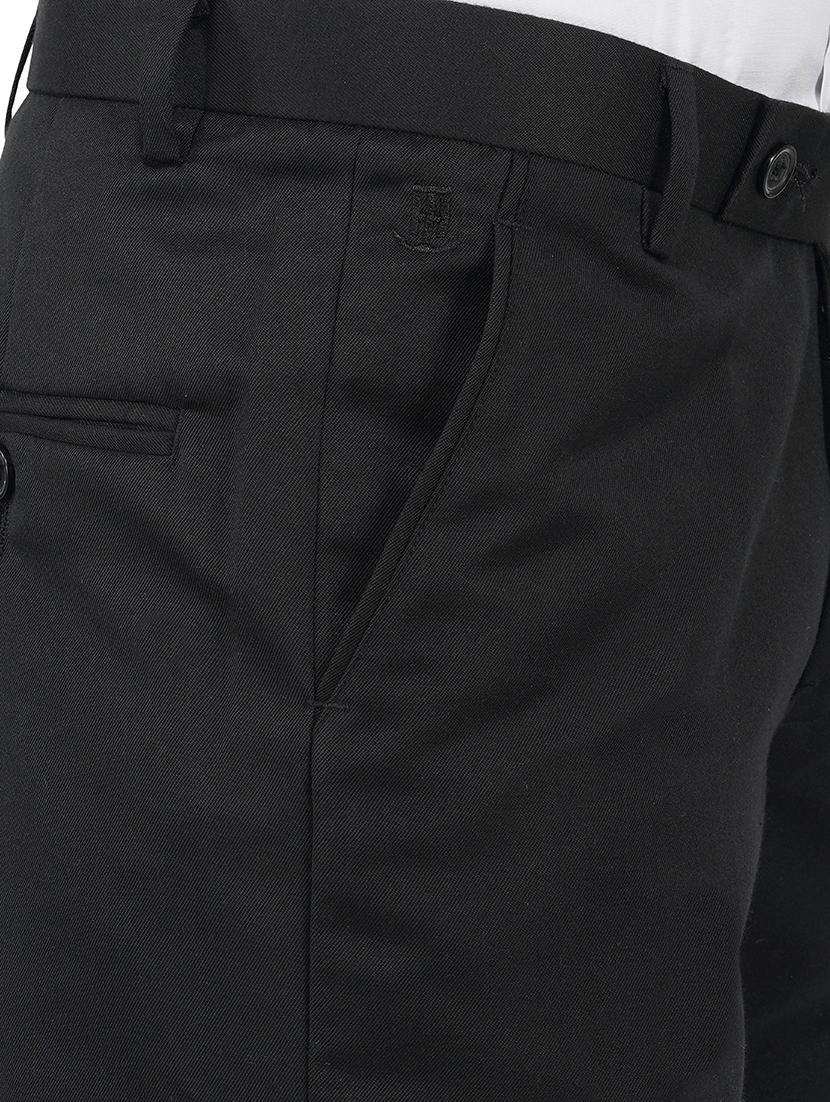 black solid formal trouser - 17475324 - Zoom Image - 5
