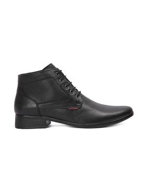 black leather lace up shoes - 17475812 - Standard Image - 2