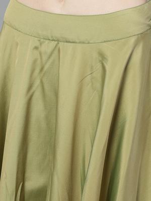 plain flared lehenga - 17476120 - Standard Image - 6