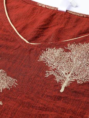 printed flared lehenga - 17476130 - Standard Image - 4
