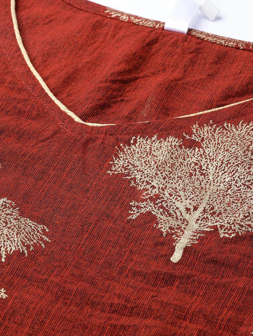 printed flared lehenga - 17476130 - Zoom Image - 4