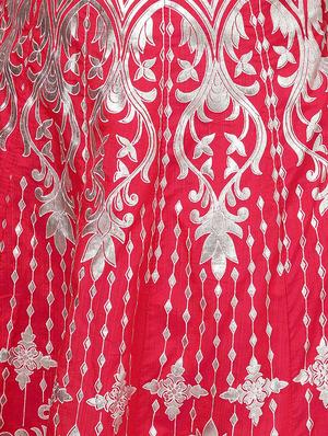 printed flared lehenga - 17476190 - Standard Image - 5