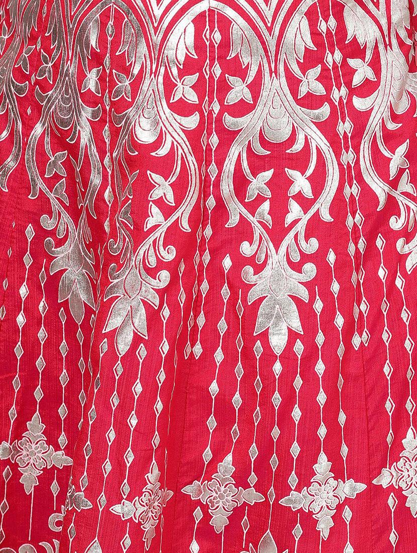 printed flared lehenga - 17476190 - Zoom Image - 5