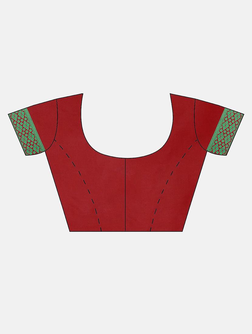 self design patola saree with blouse - 17476673 - Zoom Image - 3