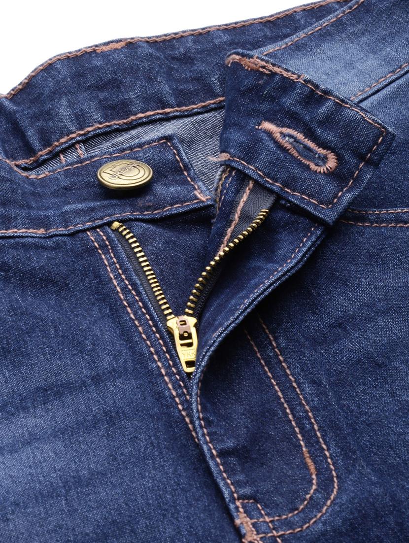 blue light washed ripped denim jeans - 17476738 - Zoom Image - 6