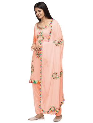 phulkari salwar suit unstitched suit - 17476839 - Standard Image - 2