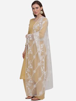 white net dupatta - 17476852 -  Standard Image - 1