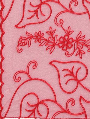 red net embroidered dupatta - 17476853 - Standard Image - 4