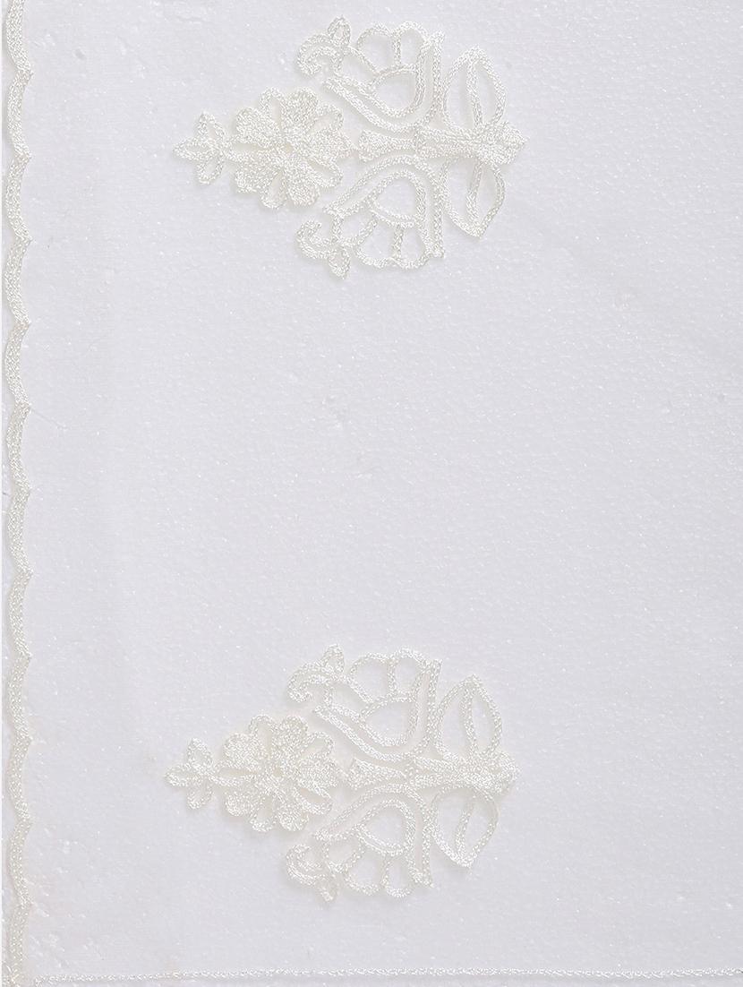 white net embroidered dupatta - 17476870 - Zoom Image - 4
