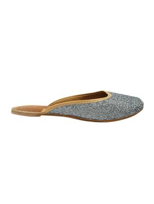 grey slip on jutis - 17477382 - Standard Image - 3