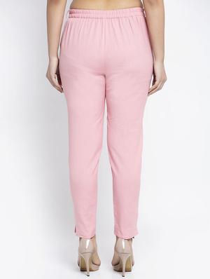 mid rise cigarette pants trouser - 17477569 - Standard Image - 3