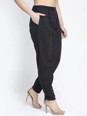 mid rise pleated trouser - 17477573 - Standard Image - 2