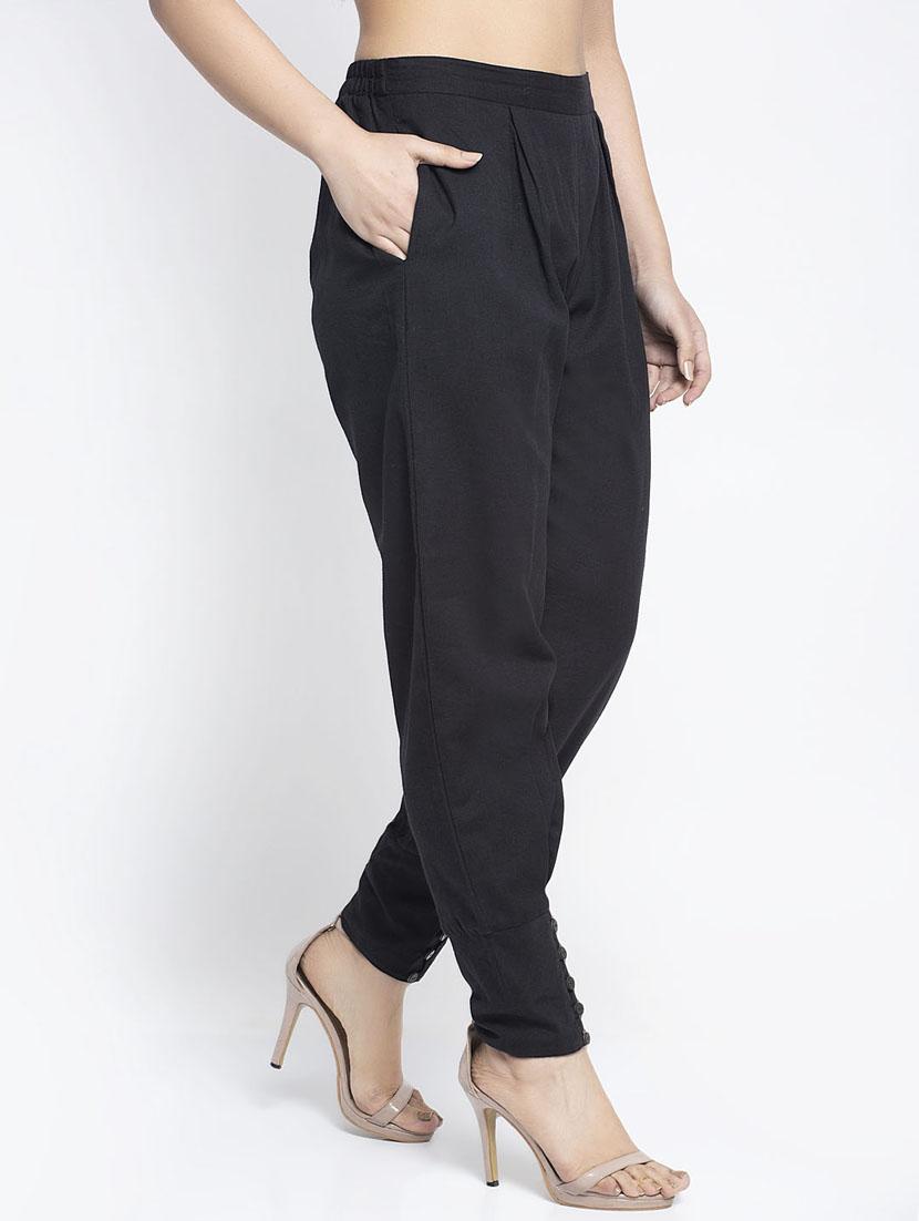 mid rise pleated trouser - 17477573 - Zoom Image - 2