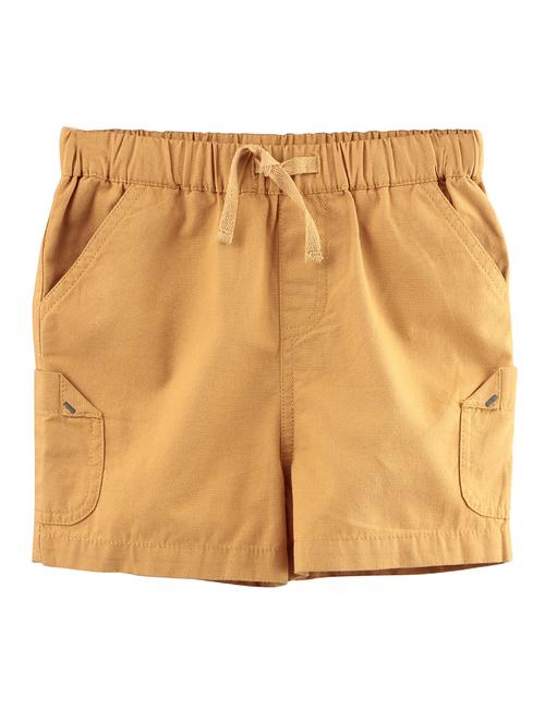 yellow cotton shorts - 17477586 - Standard Image - 1