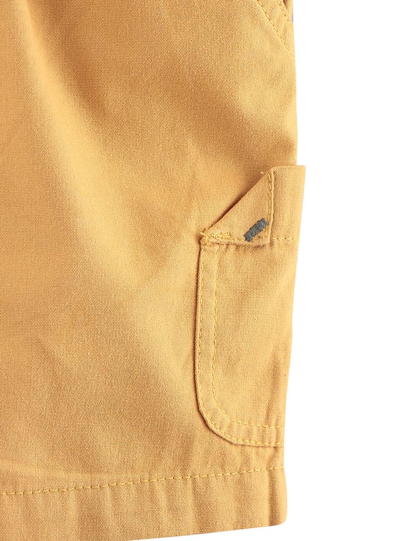 yellow cotton shorts - 17477586 - Zoom Image - 3