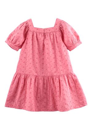 pink cotton frock - 17477595 - Standard Image - 2