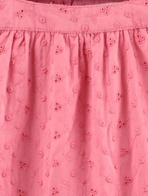 pink cotton frock - 17477595 - Standard Image - 3