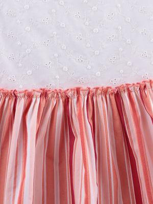 pink cotton frock - 17477596 - Standard Image - 3
