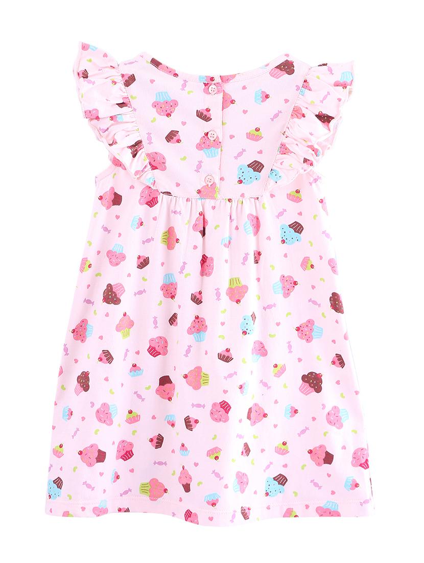 pink cotton frock - 17477605 - Zoom Image - 2