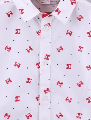 white cotton shirt - 17477613 - Standard Image - 3