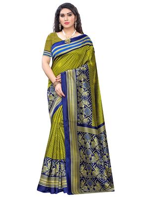 multi color 2 pcs saree with blouse - 17477659 - Standard Image - 4