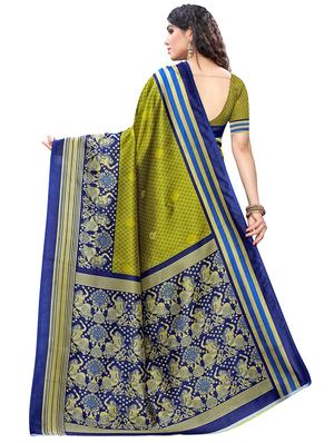 multi color 2 pcs saree with blouse - 17477659 - Standard Image - 5
