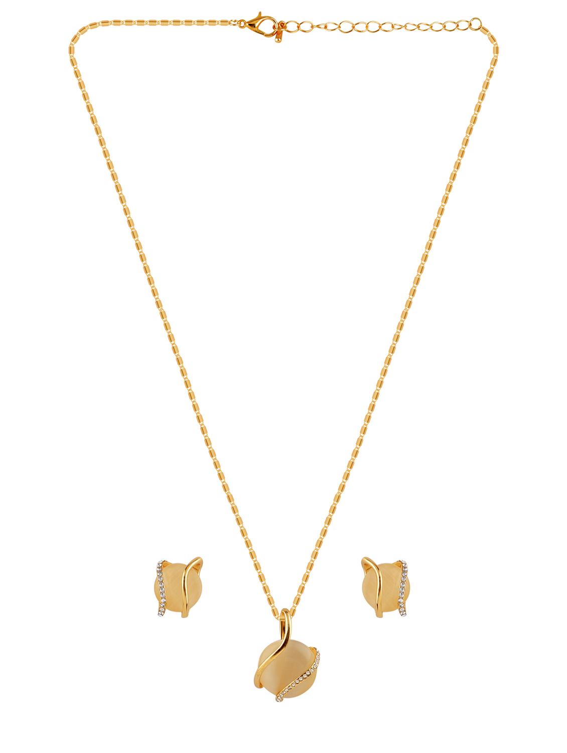 gold crystal pendant - 17477712 - Zoom Image - 1