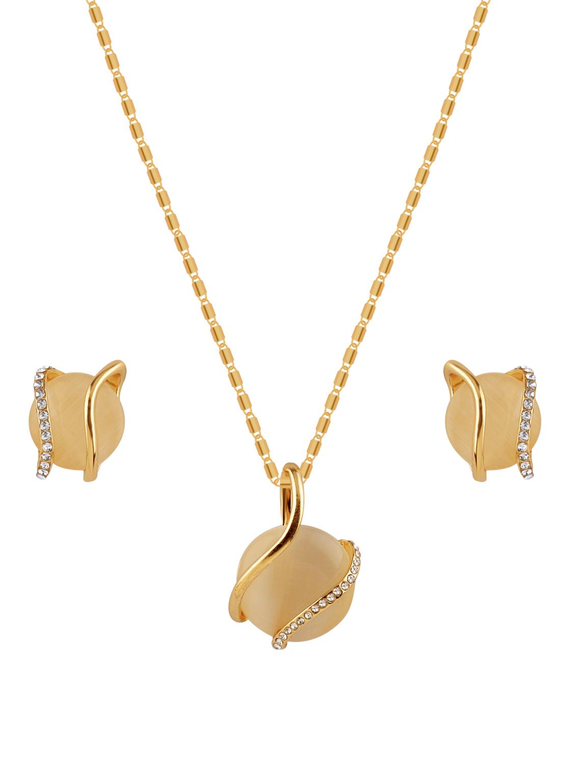gold crystal pendant - 17477712 - Zoom Image - 2