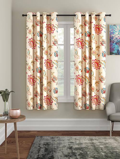 window pack of 2 polyester curtain - 17477823 - Standard Image - 1