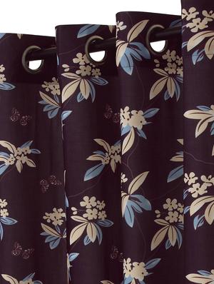 long door pack of 2 polyester curtain - 17477835 - Standard Image - 2