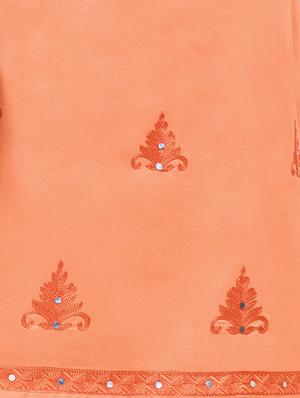 embroidered palazzo suits unstitched suit - 17478340 - Standard Image - 3
