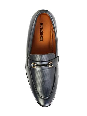 blue patent leather slip on loafers - 17478464 - Standard Image - 4