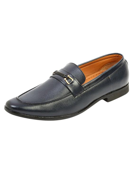 blue patent leather slip on loafers - 17478464 - Zoom Image - 1
