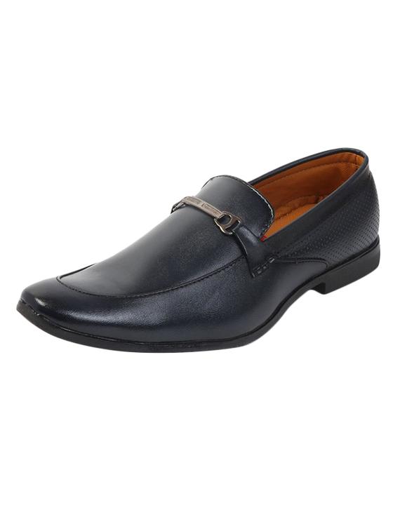 blue patent leather slip on loafers - 17478468 - Zoom Image - 1
