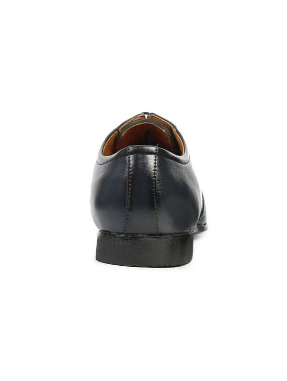 blue leatherette laceup brouges - 17478472 - Zoom Image - 3