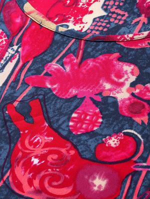 round neck floral kimono - 17478647 - Standard Image - 4